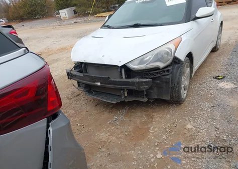 2013 Hyundai Veloster Base W/Gray из США, поврежденный, VIN KMHTC6AD8DU134712